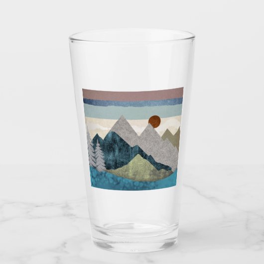Montana Striped Sky Glas (Voorkant)