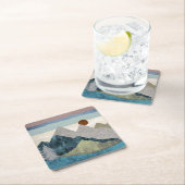 Montana Striped Sky Kartonnen Onderzetters (Insitu)