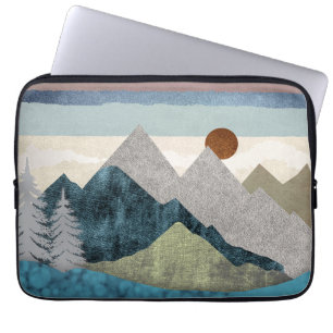 Montana Striped Sky Laptop Sleeve