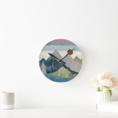 Montana Striped Sky Ronde Klok (Huis)