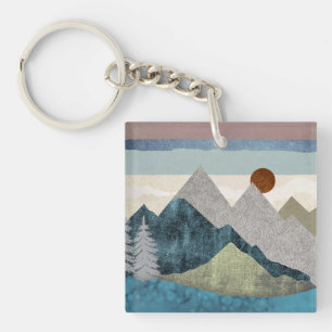 Montana Striped Sky Sleutelhanger