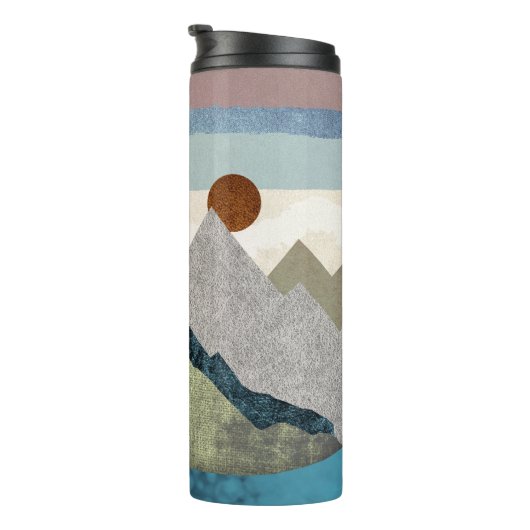 Montana Striped Sky Thermosbeker (Geroteerd rechts)