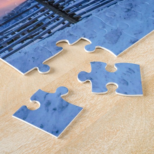 Montana Sunrise Puzzle Legpuzzel (Zijkant)