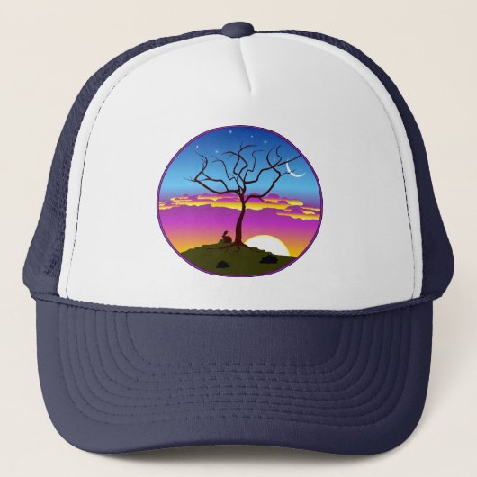 Montana Sunrise Trucker Pet (Voorkant)