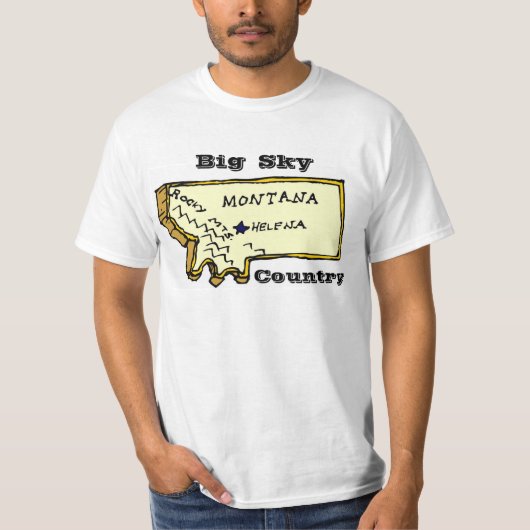 Montana T-shirt (Voorkant)
