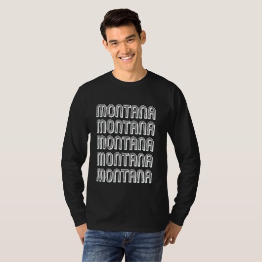 Montana T-shirt (Voorkant volledig)
