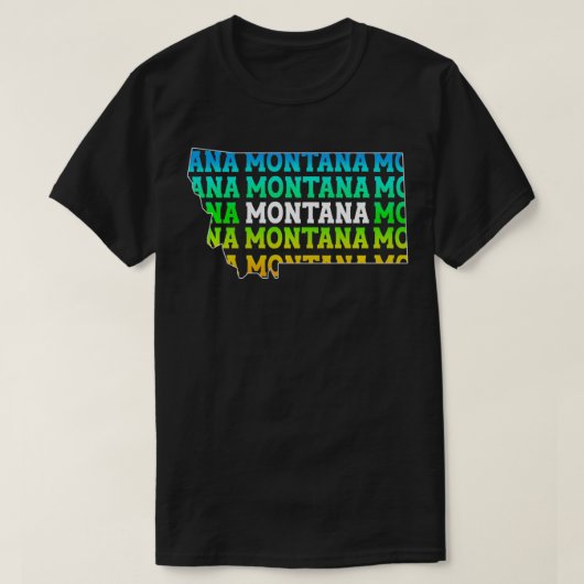 Montana T-shirt (Design voorkant)