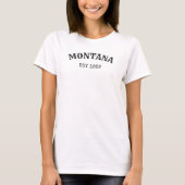 Montana T-shirt 1889 (Voorkant)