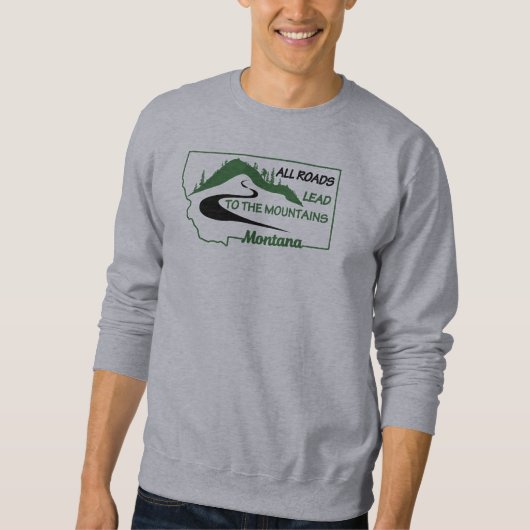 Montana T-Shirt Sweatshirt (Voorkant)