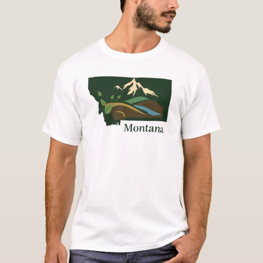 Montana T-shirt V01 (Voorkant)