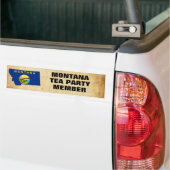 MONTANA TEA ARTITY BUMPERSTICKER (Op Truck)