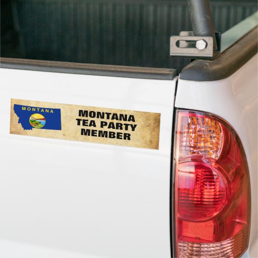 MONTANA TEA ARTITY BUMPERSTICKER (Op Truck)
