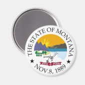 Montana-teken Magneet (Voorkant / Achterkant)