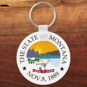 Montana-teken Sleutelhanger (Voorkant)