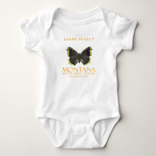 Montana Territory Insect De Rouwsluier Vlinder Romper