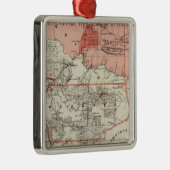 Montana Territory Metalen Ornament (Rechts)