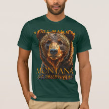 Montana Territory Zoogdier De Bruine Beer