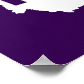 Montana Thuis Weg Van Staat Poster Bord (Hoek)