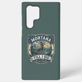 “Montana tot ik sterf” Samsung Galaxy Hoesje