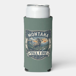 “Montana tot ik sterf” Seltzer Blikjeskoeler