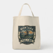 “Montana tot ik sterf” Tote Bag (Achterkant)