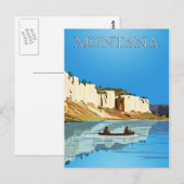 Montana Travel Briefkaart (Voorkant / Achterkant)