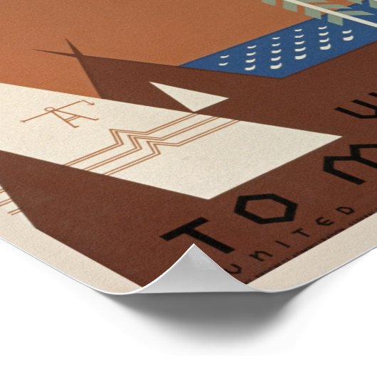 Montana Travel. Poster (Hoek)