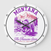 Montana Treasure State Beer Grote Klok (Voorkant)