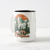 Montana Tweekleurige Koffiemok (Voorkant links)