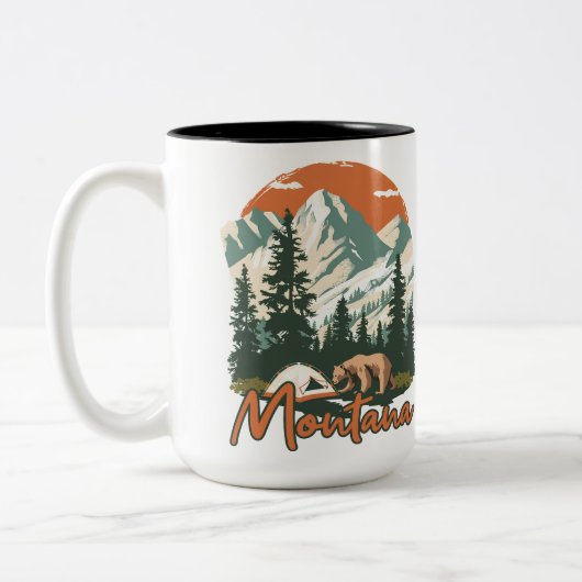 Montana Tweekleurige Koffiemok (Links)