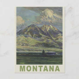 Montana USA vintage briefkaart