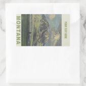 Montana USA Vintage Reizen stickers (Tas)
