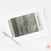 Montana USA Vintage Reizen stickers (Envelop)