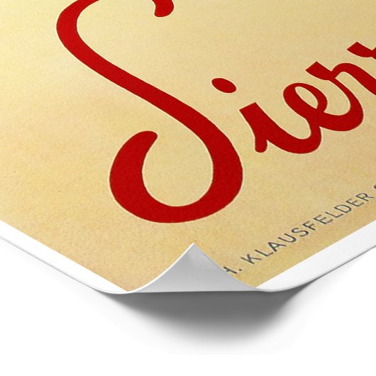 Montana,Valais,Zwitserland,Ski Poster (Hoek)