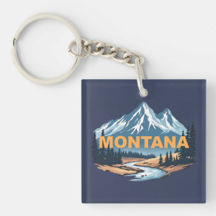 Montana Verenigde Staten Sleutelhanger