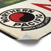 Montana Vintage Travel Poster en Retro Prints (Hoek)