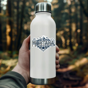 Montana vinyl sticker   Big Sky Country berg