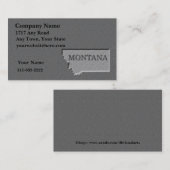 Montana Visitekaartje gesneden stenen look (Voorkant / Achterkant)