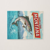 Montana visreis legpuzzel (Horizontaal)