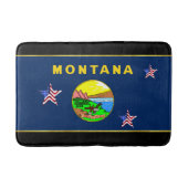Montana vlag badmat (Voorkant)