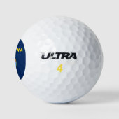 Montana vlag golfballen (Logo)