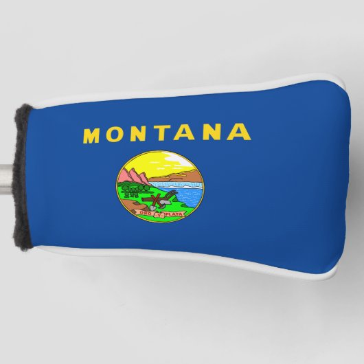 Montana vlag golfheadcover (Voorkant)