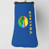 Montana vlag golfheadcover (Draai 90)