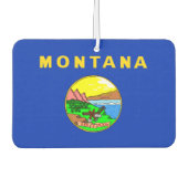 Montana vlag luchtverfrisser (Voorkant)