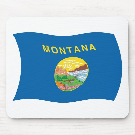 Montana Vlag Muismat (Voorkant)