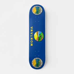 Montana vlag persoonlijk skateboard