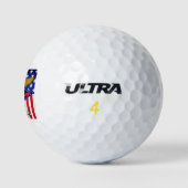Montana Vlag USA Golfballen (Logo)