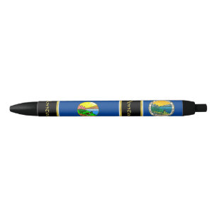 Montana vlag zwarte inkt pen