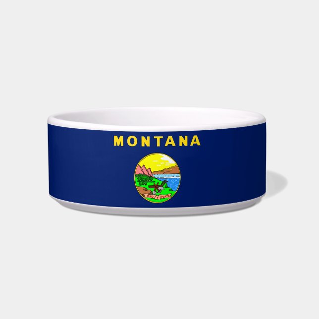 Montana vlagzegel voerbakje (Voorkant)