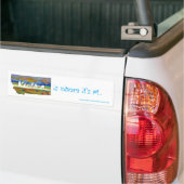 Montana voor je rit. bumpersticker (Op Truck)